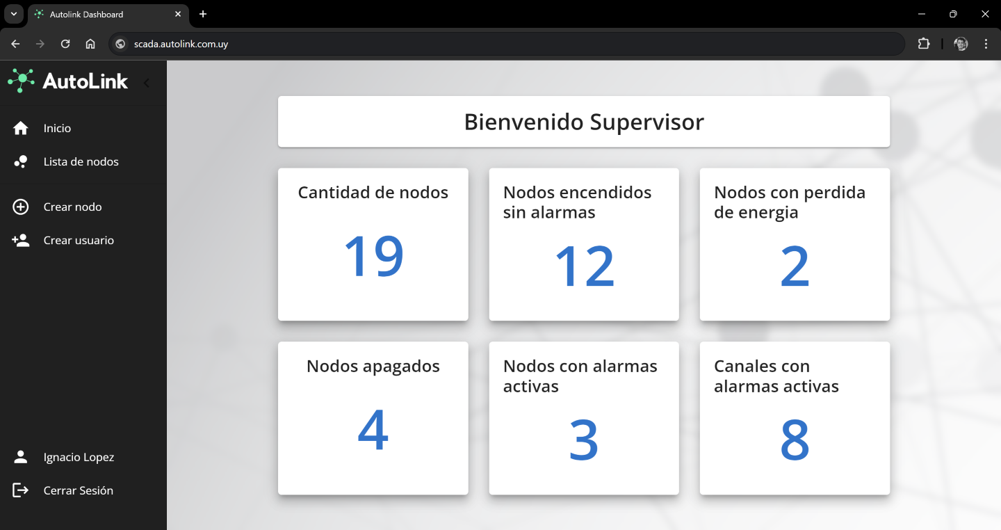 alarmas industriales en scada